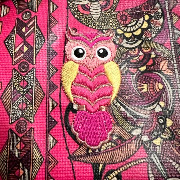Sakroots Owl Wristlet - Picture 3 of 4